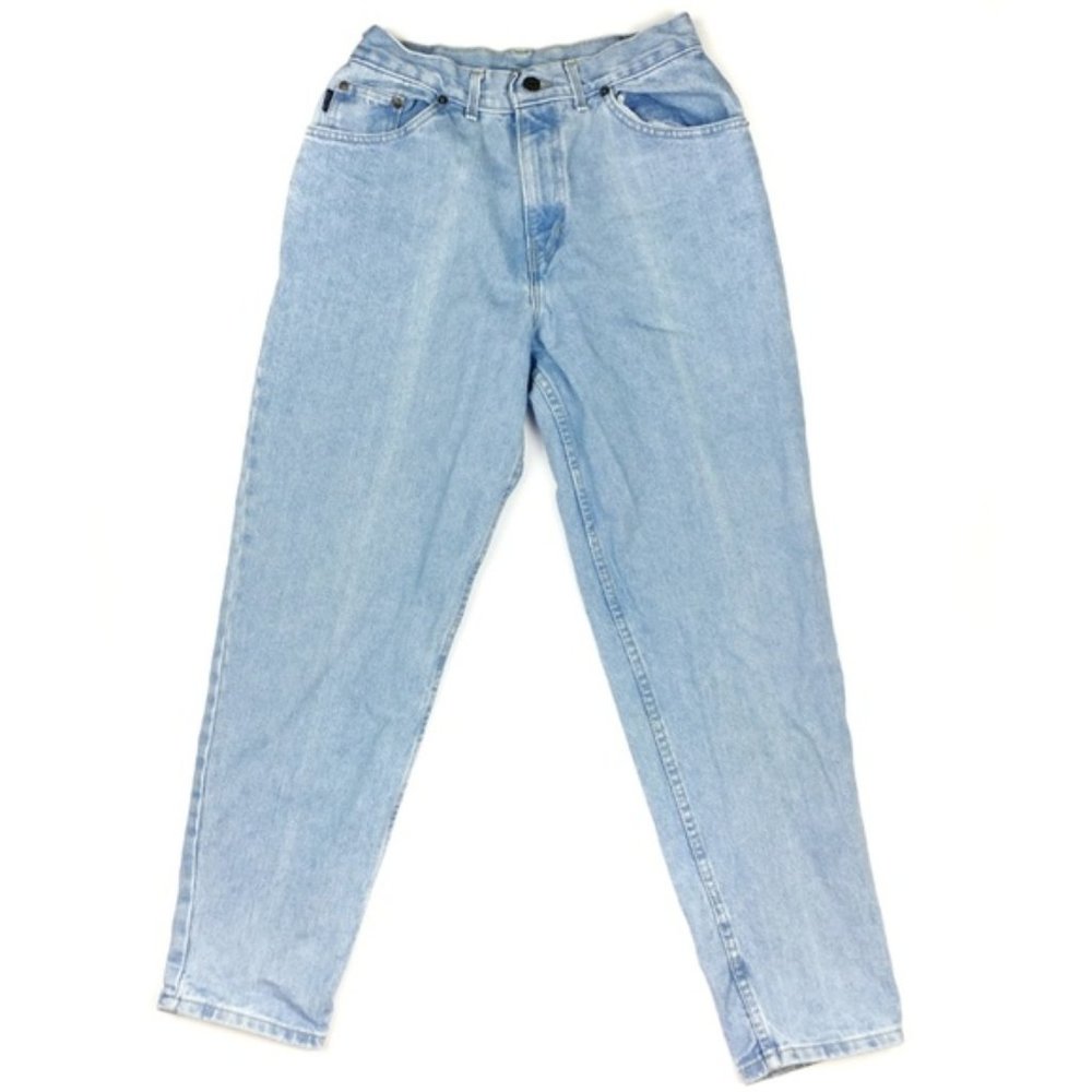 Vintage Chic High Rise Mom Jeans Light Sz 10P D20